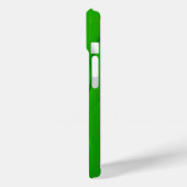 グリーンミニマルリーフデザイン Case-Mate iPhoneケース (裏面 / 左)