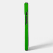 グリーンミニマルリーフデザイン Case-Mate iPhoneケース (裏面 / 左)