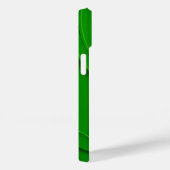 グリーンミニマルリーフデザイン Case-Mate iPhoneケース (裏面 / 右)