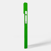 グリーンミニマルリーフデザイン Case-Mate iPhoneケース (裏面 / 左)