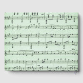 グリーンミュージックとシアターギリシャのマスク ゲストブック (裏面)