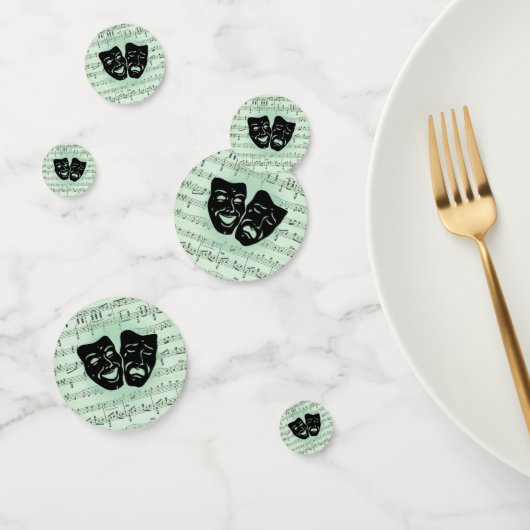 グリーンミュージックとシアターギリシャのマスク コンフェッティ (グループ)