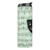 グリーンミュージックとシアターギリシャのマスク タンブラー (回転左)