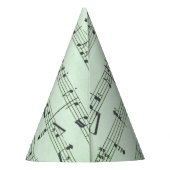 グリーンミュージックとシアターギリシャのマスク パーティーハット (裏面)