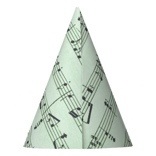 グリーンミュージックとシアターギリシャのマスク パーティーハット (裏面)