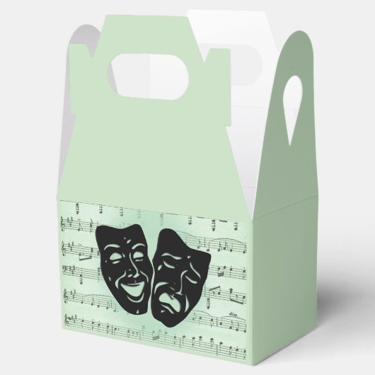 グリーンミュージックとシアターギリシャのマスク フェイバーボックス (オープン)