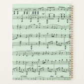 グリーンミュージックとシアターギリシャのマスク プランナー手帳 (裏面)