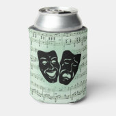 グリーンミュージックとシアターギリシャのマスク 缶クーラー (缶裏面)