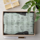 グリーンミュージックとシアターギリシャのマスク 薄葉紙 (ギフト)