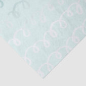 グリーンミントスクイグルグラデーション 薄葉紙 (詳細)