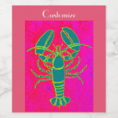 グリーンメインロブスターサンダー_コーブ ワインラベル (シングルラベル)