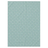 グリーンメダリオンプリントテーブルコース テーブルクロス (正面)