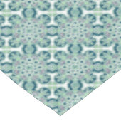 グリーンメダリオンプリントテーブルコース テーブルクロス (アングル)