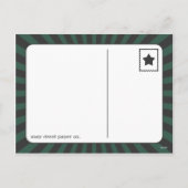 グリーンメリーオールホリデー シーズンポストカード (裏面)