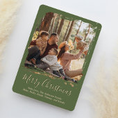 グリーンメリークリスマスの写真 シーズンカード