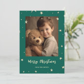 グリーンメリークリスマスの写真 シーズンカード (スタンド正面)