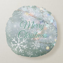 グリーンメリークリスマススノーフレーク