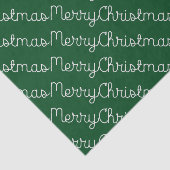 グリーンメリークリスマスティッシュペーパー 薄葉紙 (詳細)