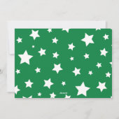 グリーンメリークリスマスフォトカード シーズンカード (裏面)