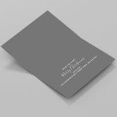 グリーンメリークリスマスボタニカルワンフォト シーズンカード