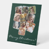グリーンメリークリスマス10フォトコラージュ 台座サイン (正面)