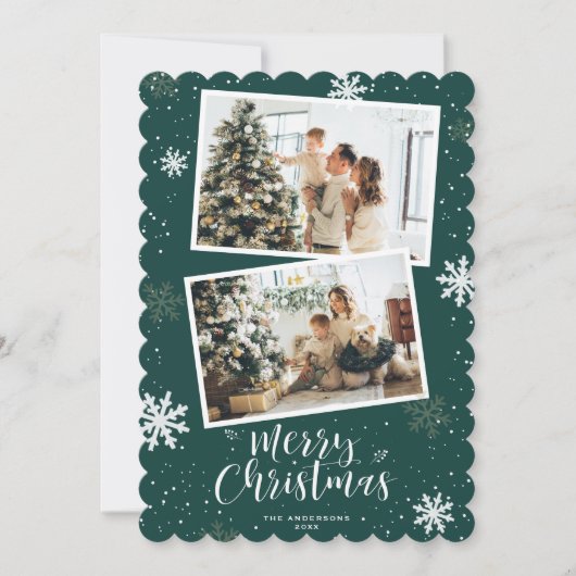 グリーンメリークリスマス2の写真 シーズンカード (正面)