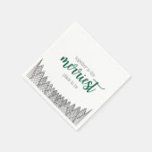 グリーンメリープレスへナプキンス スタンダードカクテルナプキン (角)