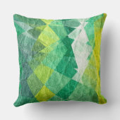 グリーンモザイクレザー クッション (裏面)