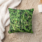 グリーンモス自然 クッション (ブランケット)