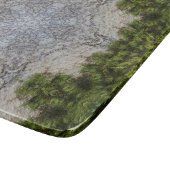 グリーンモス&アース自然アート カッティングボード (角)