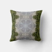 グリーンモス&アース自然アート クッション (裏面)