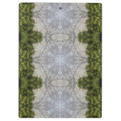 グリーンモス&アース自然アート クリップボード (裏面)