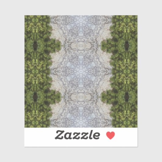 グリーンモス&アース自然アート シール (シート)