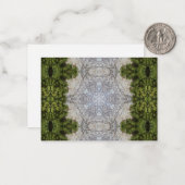 グリーンモス&アース自然アート ノートカード (正面/裏面インサイチュ)