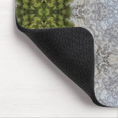 グリーンモス&アース自然アート マウスパッド (コーナー)