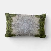 グリーンモス&アース自然アート ランバークッション (裏面)