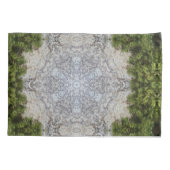 グリーンモス&アース自然アート 枕カバー (裏面-左)