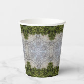 グリーンモス&アース自然アート 紙コップ (裏面)