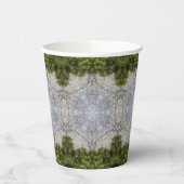 グリーンモス&アース自然アート 紙コップ (左)