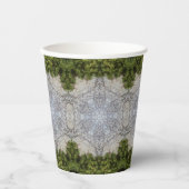 グリーンモス&アース自然アート 紙コップ (正面)