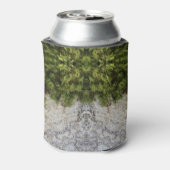 グリーンモス&アース自然アート 缶クーラー (缶裏面)