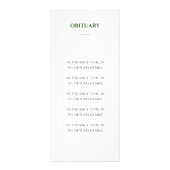 グリーンモダンお祝い生活記念事業 ラックカード (裏面)