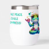 グリーンモダンカエルを息を吸い込む | (左面)