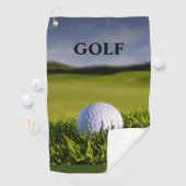 グリーンモダンカスタム最高のゴルフタオル ゴルフタオル (インサイチュ)