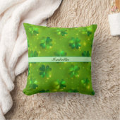 グリーンモダンセントパトリックのデイクローバーコレクション クッション (ブランケット)