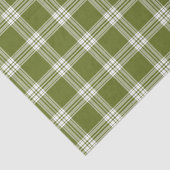 グリーンモダンタータンチェックプレイドティッシュペーパー 薄葉紙 (詳細)