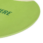 グリーンモダンテニスボールギフト カッティングボード (角)