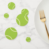 グリーンモダンテニスボールパーティー コンフェッティ (グループ)