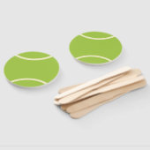 グリーンモダンテニスボールパーティー ハンドファン (組立なし)