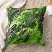 グリーンモダンデコール枕 クッション (ブランケット)